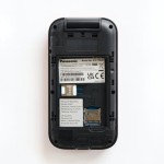 Panasonic Telefon komórkowy KX-TF600EXB czarny