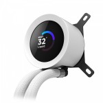 NZXT Chłodzenie wodne Kraken plus 360 RGB LCD białe