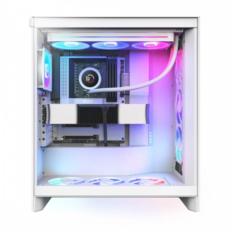NZXT Chłodzenie wodne Kraken plus 360 RGB LCD białe