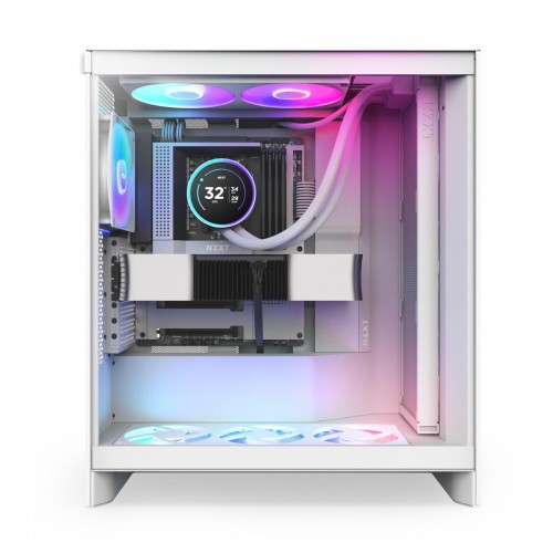 NZXT Chłodzenie wodne Kraken elite 420 RGB LCD białe