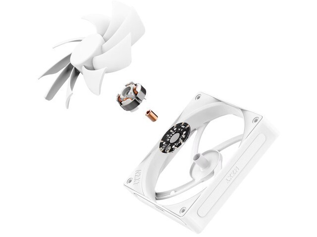 NZXT Wentylator F120Q V2 PWM biały