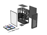 Fury Obudowa Shobo SH8F ARGB Midi tower z oknem czarna