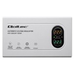 Qoltec Stabilizator napięcia AVR 2000VA | 1200W | Toroidalny transformator
