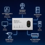 Qoltec Stabilizator napięcia AVR 2000VA | 1200W | Toroidalny transformator