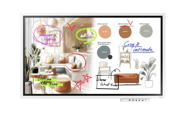 Samsung Monitor interaktywny 55 cali WM55F-X FLIP Pro LH55WMFWBGCXEN