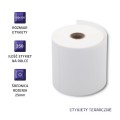 Qoltec Etykiety termiczne | 100 x 150 mm | 350 sztuk