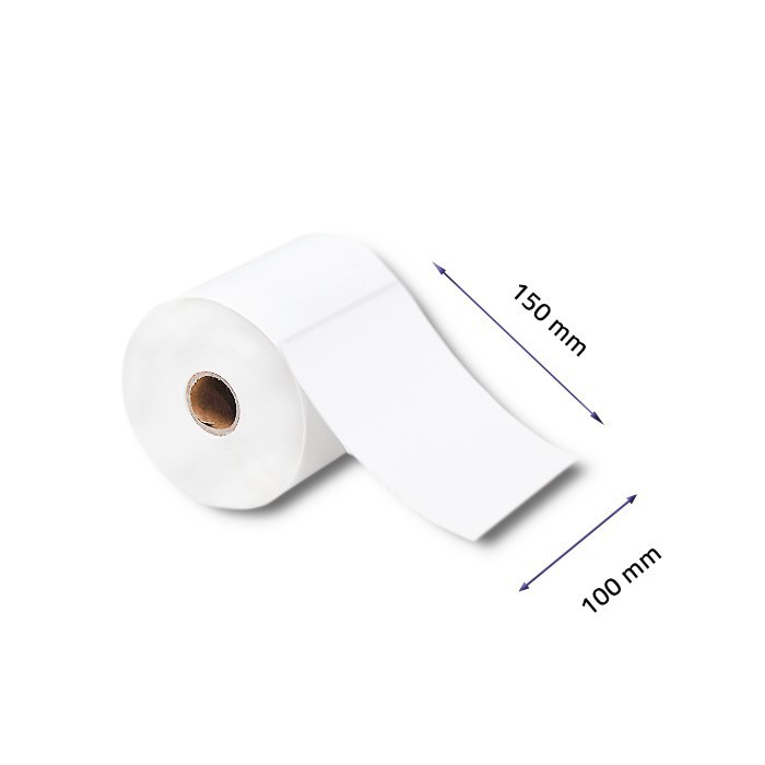 Qoltec Etykiety termiczne | 100 x 150 mm | 350 sztuk