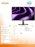 Dell Monitor P2426HE 24 cale IPS FHD (1920x1080)/16:9/HDMI/2xDP/2xUSB/3xUSB-C/RJ45/3Y