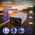 Qoltec Przetwornica napięcia MS Wave | 12V na 230V | 500/1000W