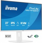 IIYAMA Monitor  27 cali XB2797QSNP-W1 IPS,QHD,USB-c Dock 96W,HDMI, 350cd,1ms, DP, DisplayPort x1 (Daisy Chain MST max. 2560 x1440), USB HUB x4, RJ45