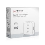 Firesco Czujnik tlenku węgla FCO-850 SA, autonomiczny czujnik tlenku węgla, czadu, trwałość 10 lat