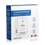 Firesco Czujnik gazu ziemnego JT-ZL2010W z funkcją komunikacji  Tuya / Smart Life, czujnik gazu z wbudowanym modułem łącznosci WiFi,czujnik gazu ziemn