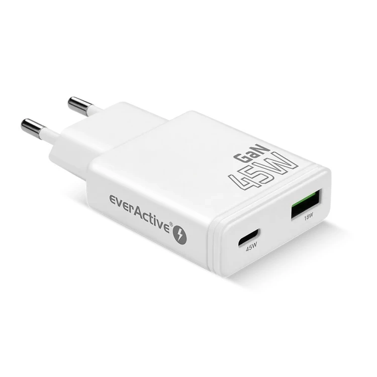 everActive Ładowarka sieciowa GaN QC3.0 45W SC-460Q