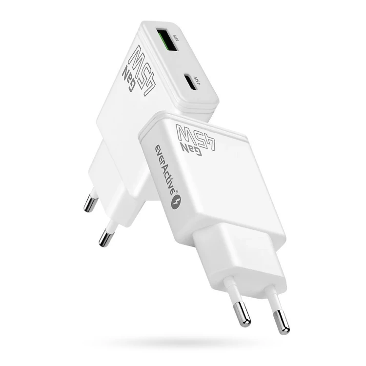 everActive Ładowarka sieciowa GaN QC3.0 45W SC-460Q