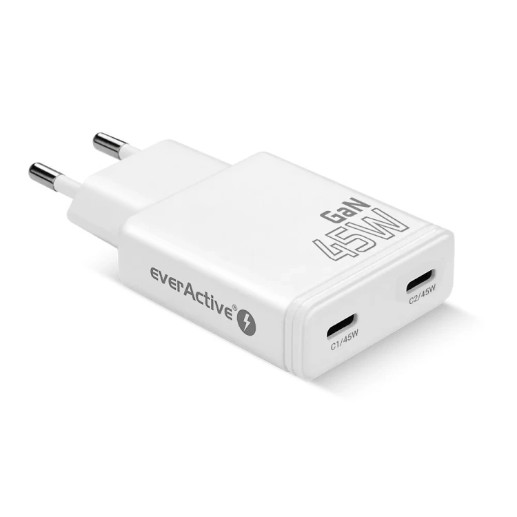 everActive Ładowarka sieciowa GaN QC3.0 45W SC-465Q