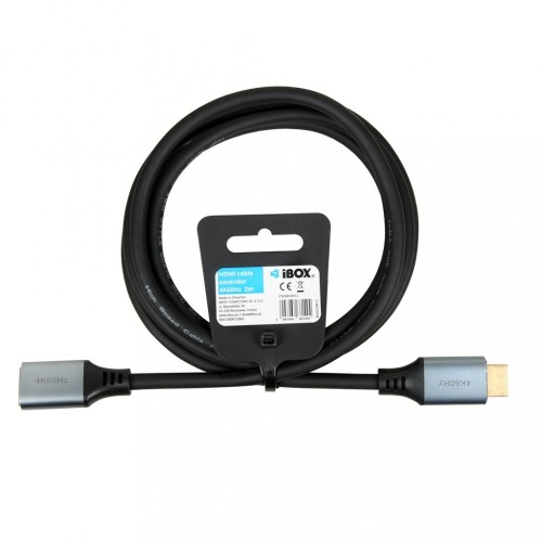 iBOX Kabel DisplayPort - HDMI 4k60Hz złota wtyczka 3m