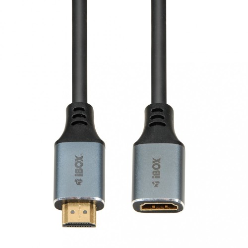 iBOX Kabel DisplayPort - HDMI 4k60Hz złota wtyczka 3m