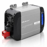 Qoltec Przetwornica napięcia Pure Sine Wave | 12V na 230V | 300/600W