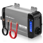 Qoltec Przetwornica napięcia Pure Sine Wave | 12V na 230V | 500/1000W