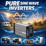 Qoltec Przetwornica napięcia Pure Sine Wave | 12V na 230V | 500/1000W