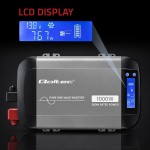 Qoltec Przetwornica napięcia Pure Sine Wave | 12V na 230V | 500/1000W