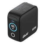 Verbatim Ładowarka Mini GaN 65W TFT 2xUSB-C 1xUSB-A  EU/UK/USA 30238