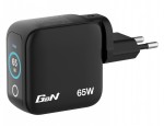 Verbatim Ładowarka Mini GaN 65W TFT 2xUSB-C 1xUSB-A  EU/UK/USA 30238