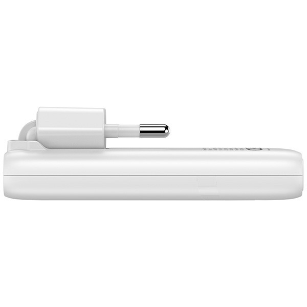 Verbatim Ładowarka Fold n GO GaN 65W 2xUSB-C PD 3.0 PPS biała