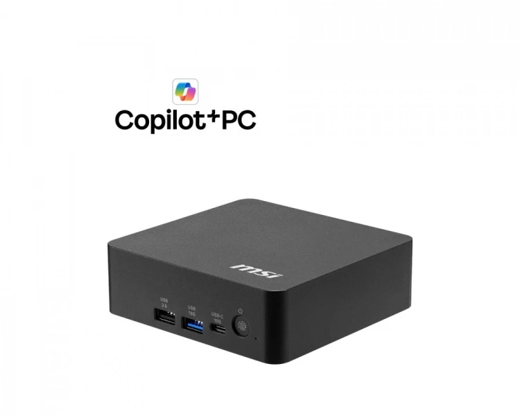 MSI Mini PC Cubi NUC AI+ 3MG-005BEU noOS/CU5-322/WiFi/BT/Black