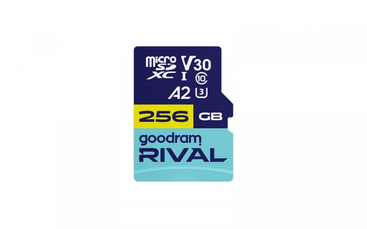 GOODRAM Karta pamięci microSD 256GB Rival UHS-I V30 U3 C10 A2 170/120MBs