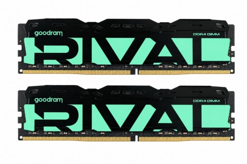 GOODRAM Pamięć do PC DDR4 Rival Radiant 32GB (2*16)/3200 CL16 zielona