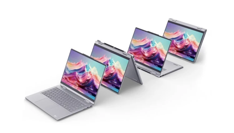 Lenovo Laptop ThinkBook 14 G6 2in1 22AR002GPB W11Pro Ultra 5 325/16GB/512GB/INT/14.0 WUXGA/Touch/Luna Grey/1YR CI