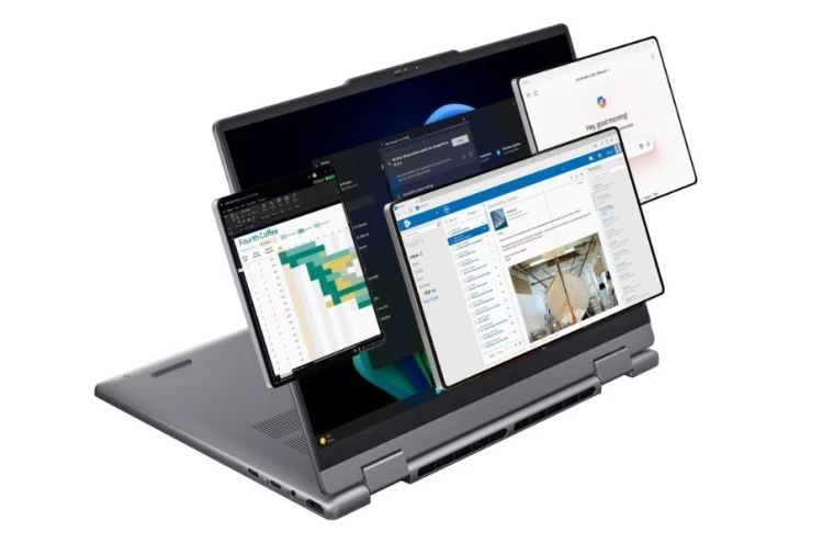 Lenovo Laptop ThinkBook 14 G6 2in1 22AR002GPB W11Pro Ultra 5 325/16GB/512GB/INT/14.0 WUXGA/Touch/Luna Grey/1YR CI