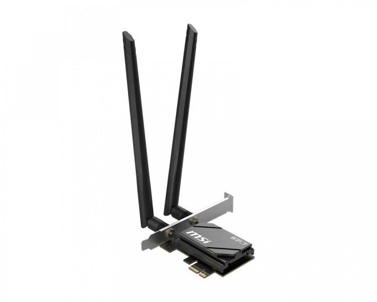 MSI Karta sieciowa Herald BE6500 WiFi 7 PCIe