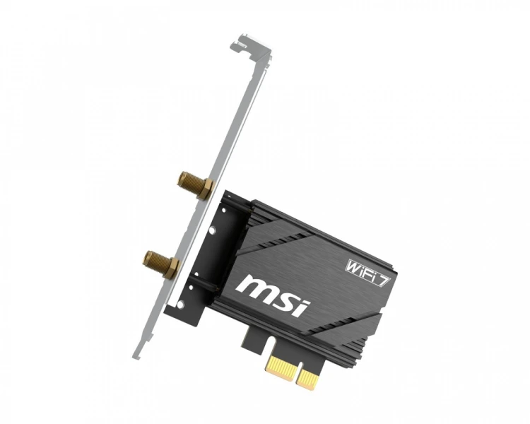MSI Karta sieciowa Herald BE6500 WiFi 7 PCIe