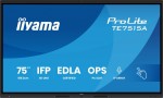 IIYAMA Monitor interaktywny 75 cali TE7515A-B2AG, VA,4K,40pkt,550cd,DeepContrast-IR+,    HDMI x2,DP,USB-C, 2 x 20W, OPS Slot x1, 5xUSB, 2xRJ45,8-Array