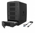 IcyBox System-RAID dla 5 HDD 2,5"/3,5" SATA, IB-RD3705-CU3 RAID 0,1,10,3,5, Single, Large, Clone