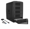 IcyBox System-RAID dla 5 HDD 2,5"/3,5" SATA, IB-RD3705-CU3 RAID 0,1,10,3,5, Single, Large, Clone