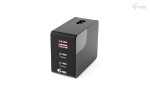 i-tec Ładowarka 100W Intelligent Multiport USB Charger 2xUSB-C 1xUSB-A LCD 150 cm