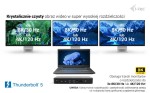 i-tec Stacja dokująca Thunderbolt 5 Triple Display Docking Station M.2 slot 6xUSB 2.5 GLAN PD 140W