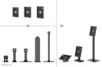 Neomounts Podstawka podłogowa do tabletu FL15-628BL1 STAND TABLET