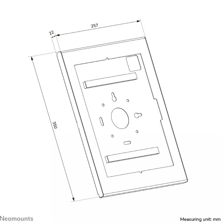 Neomounts Obudowa tabletu WL15-602BL1
