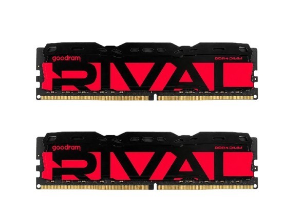 GOODRAM Pamięć DDR4 Rival Radiant 64GB (2*32)/3200 CL18 czerwona