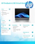 HP Inc. Laptop ProBook 4 G1iR i5-1334U 512GB/16GB/W11P/16.0   D0MG6ET