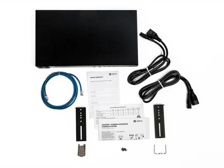 Vertiv !ACS8008MDAC-404 8-port system konsoli
