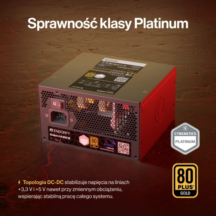Endorfy Zasilacz Enduro L6 850W EY7A017