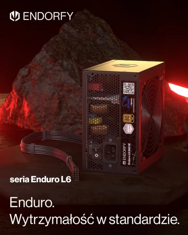 Endorfy Zasilacz Enduro L6 650W EY7A019