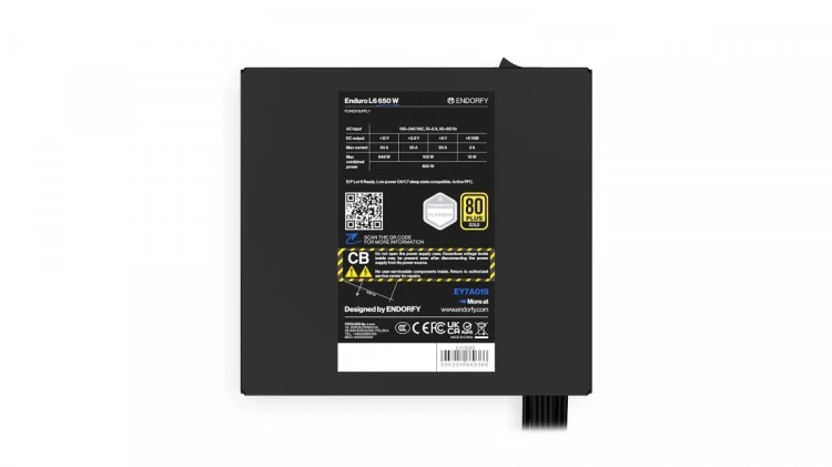 Endorfy Zasilacz Enduro L6 650W EY7A019