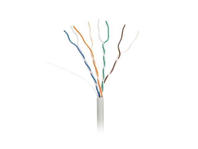Lanberg Kabel LAN UTP kat.5e 305m drut CU LSZH CPR+FLUKE PASSED szary