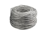Lanberg Kabel LAN UTP kat.6 305m drut CU LSZH CPR + FLUKE PASSED szary